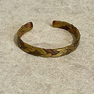 Brass & Copper Cuff Bracelet